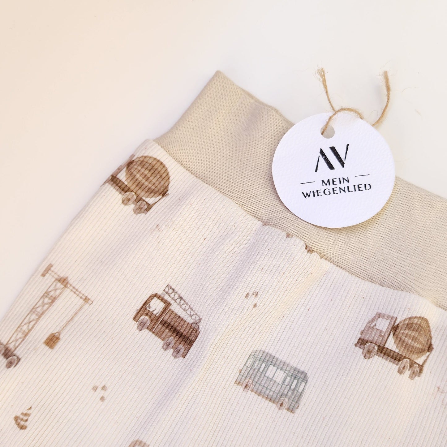 Kuschelhose - Baustellenfahrzeuge