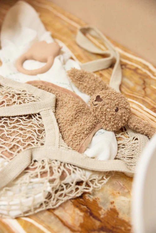 Schnuffeltuch Hase - personalisiert