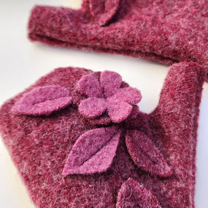 Walkstulpen - flower bouquet