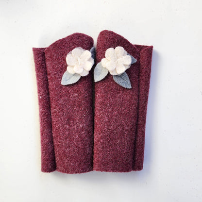 Pulswärmer - flower bouquet