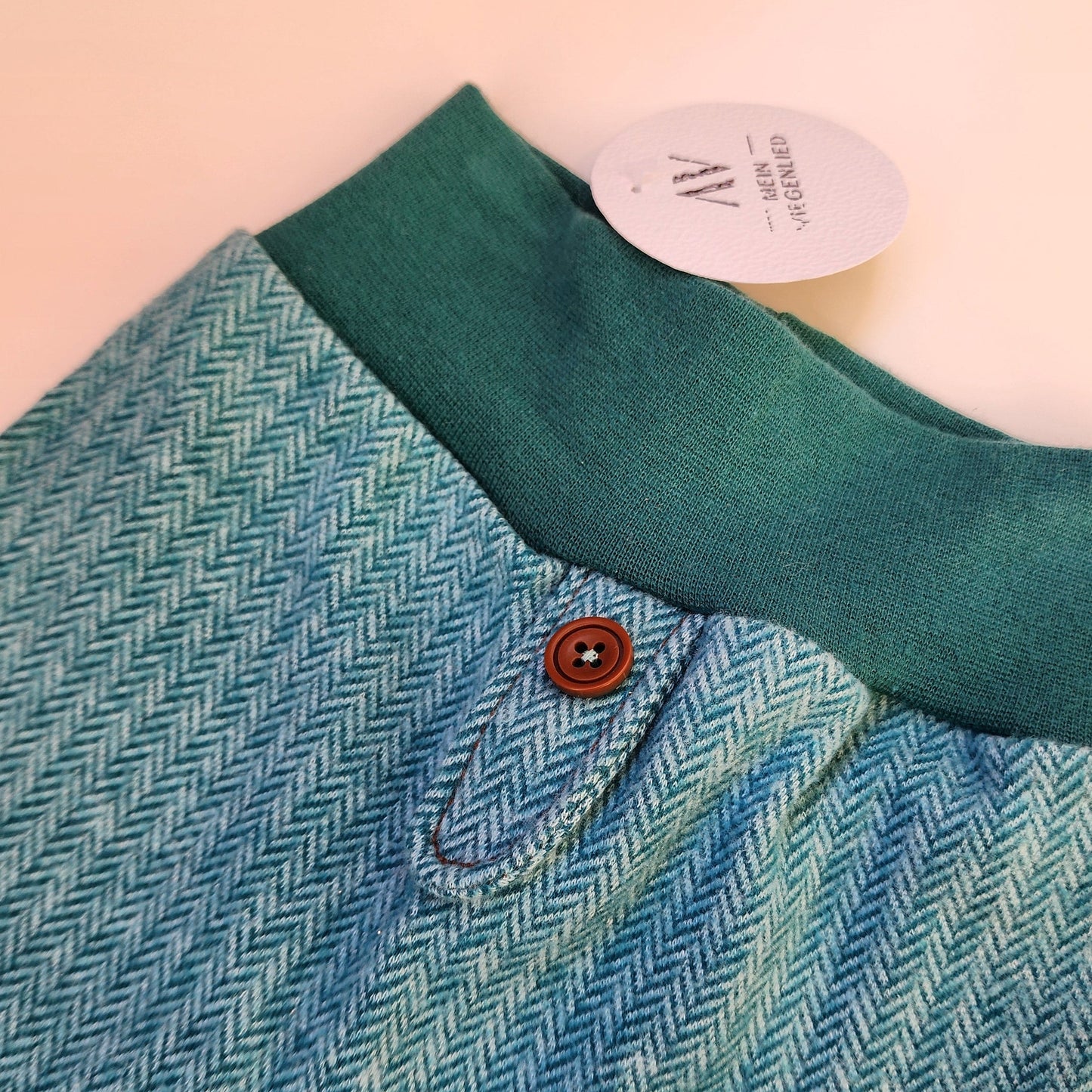 Kuschelhose - petrol 56