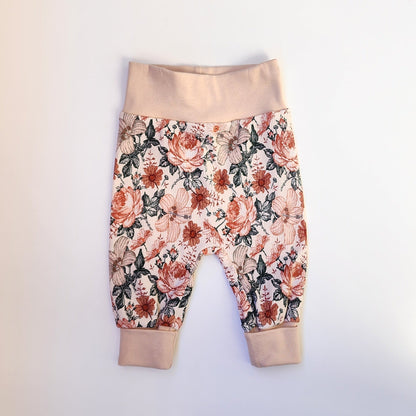 Kuschelhose - vintage flowers 56