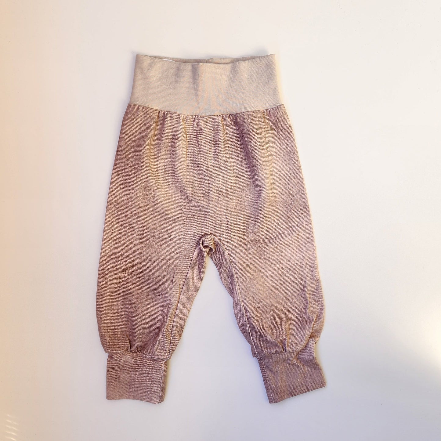 Kuschelhose - Jeanslook 74