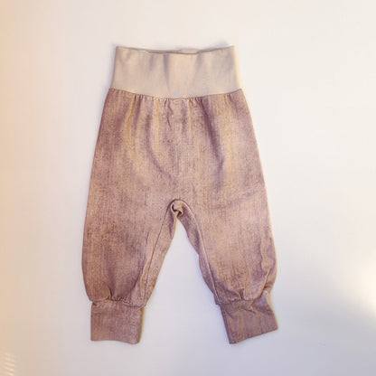 Kuschelhose - Jeanslook 74