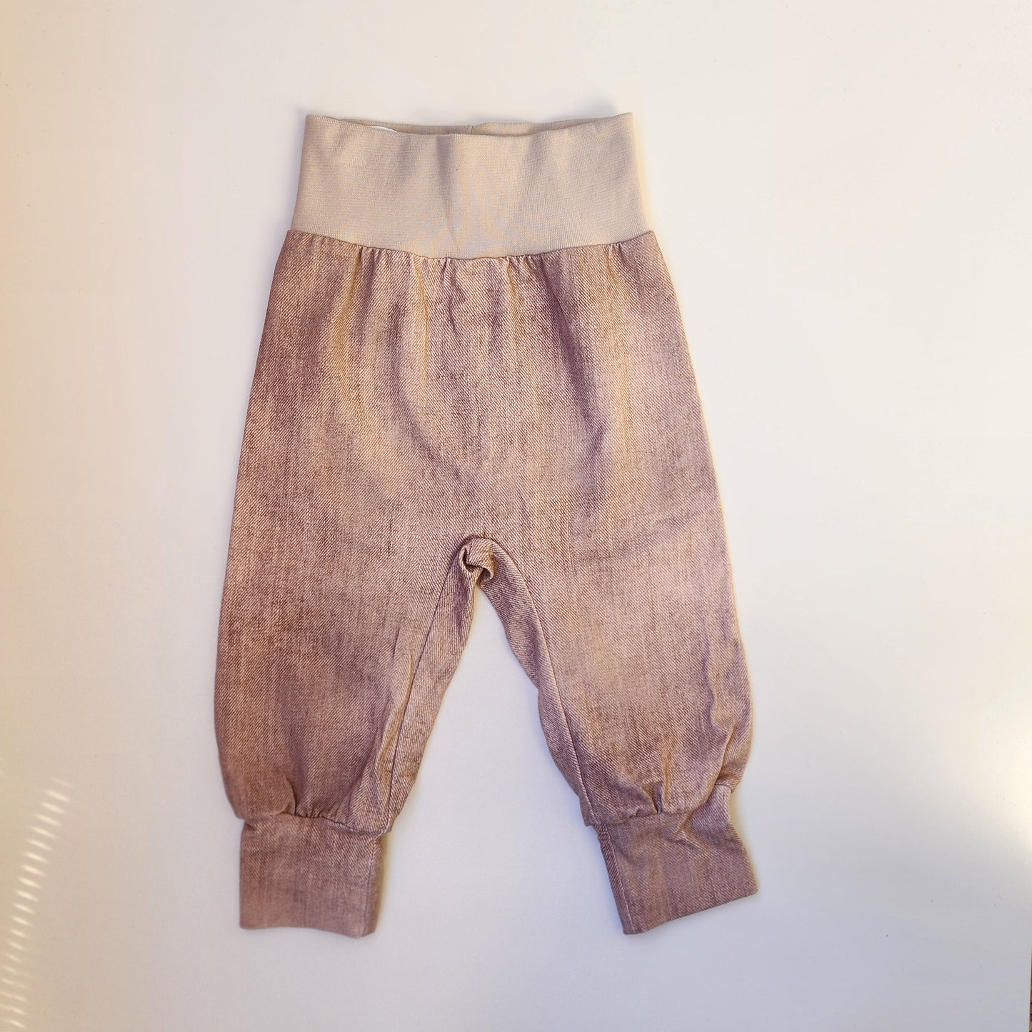 Kuschelhose - Jeanslook 74