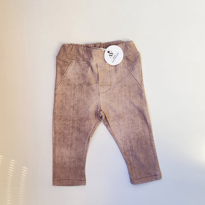 Hose - brown denim