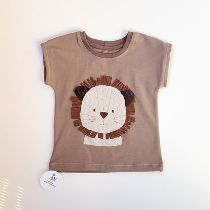 T-Shirt - kleiner Löwe 74