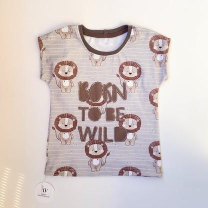 T-Shirt - kleiner Löwe 92