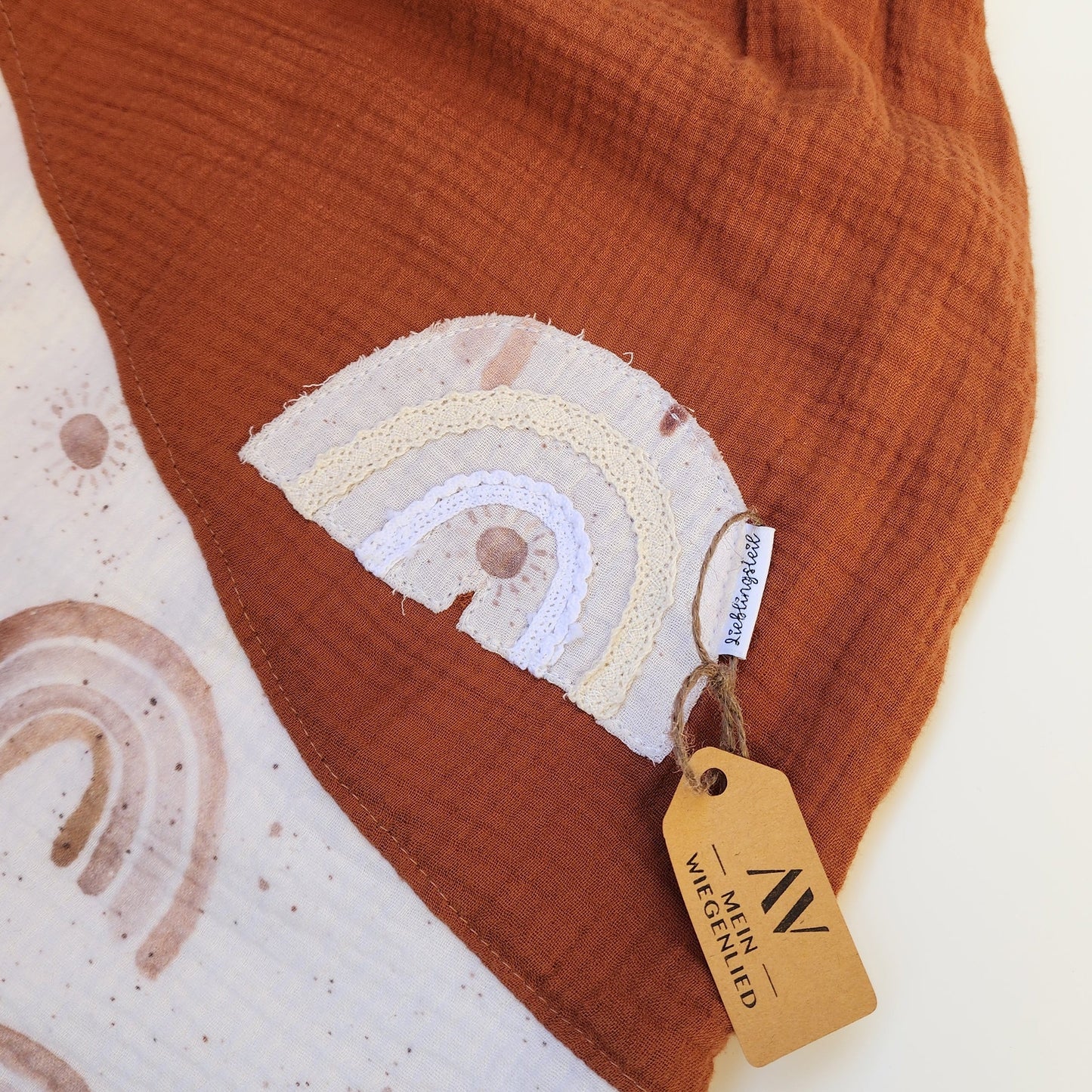 Pucksack - Musselin Regenbogen