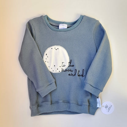 Strickpullover - to the moon and back