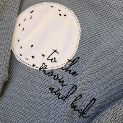 Strickpullover - to the moon and back