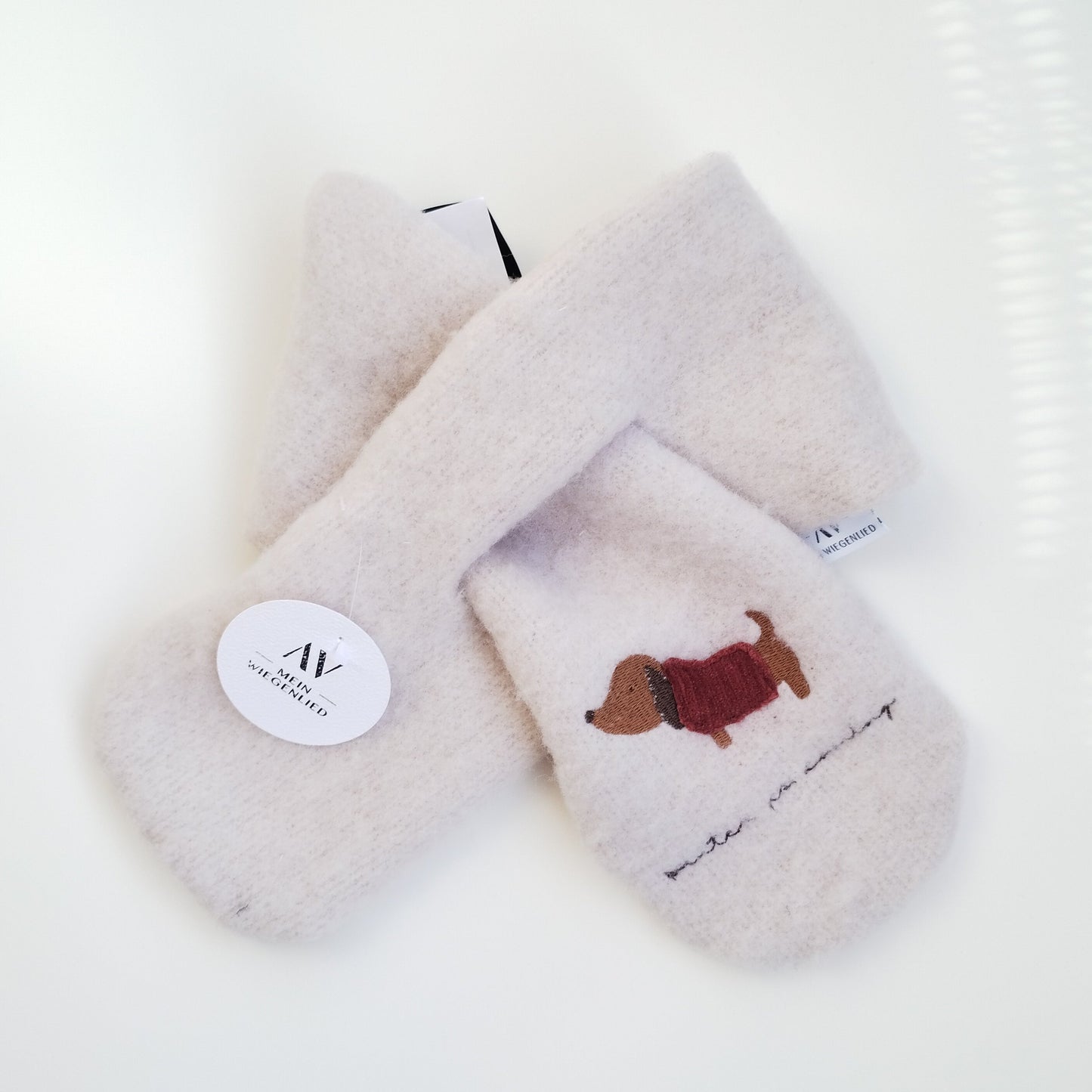 Winterschal - Dackelliebe