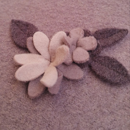 Wärmflasche lila - Blumen für DICH