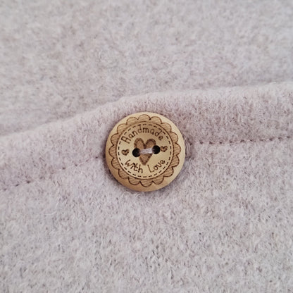 Wärmflasche lila - Schaukelpferd