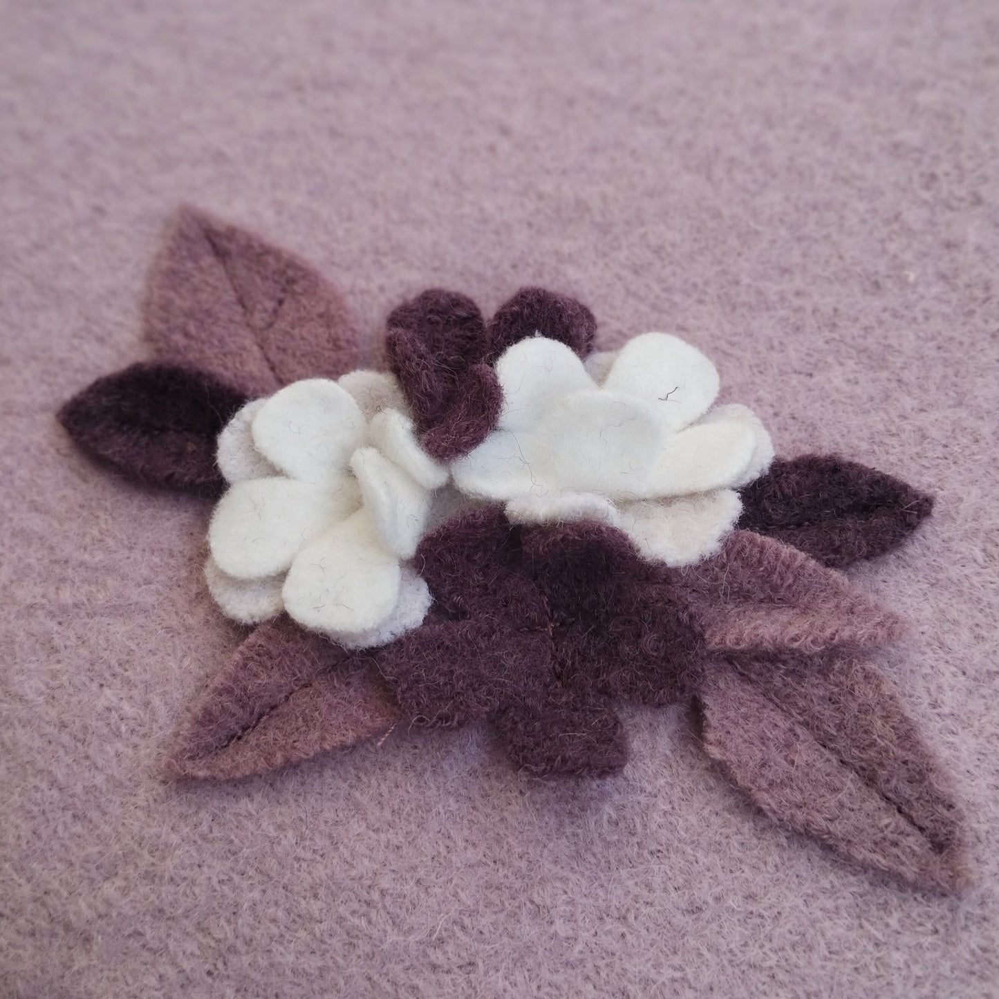 Wärmflasche helllila - Blumen für DICH