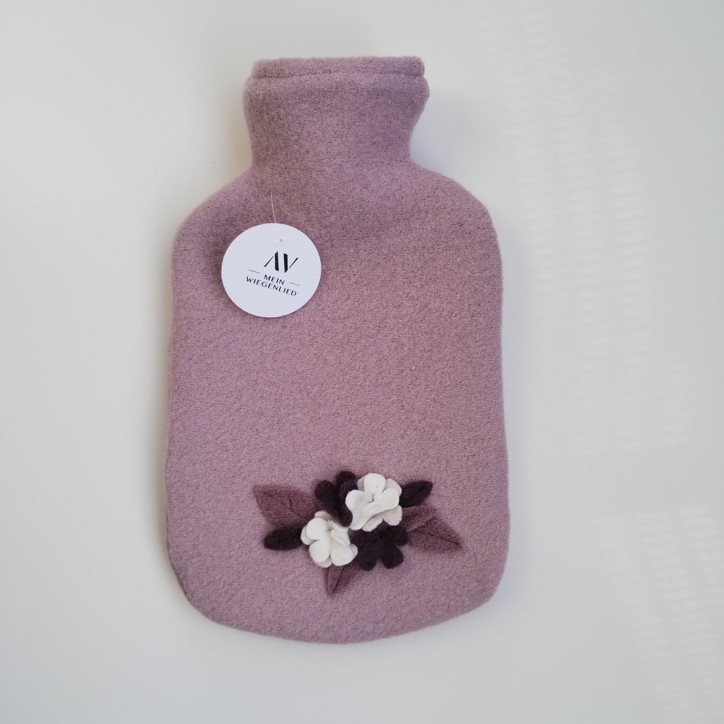 Wärmflasche helllila - Blumen für DICH
