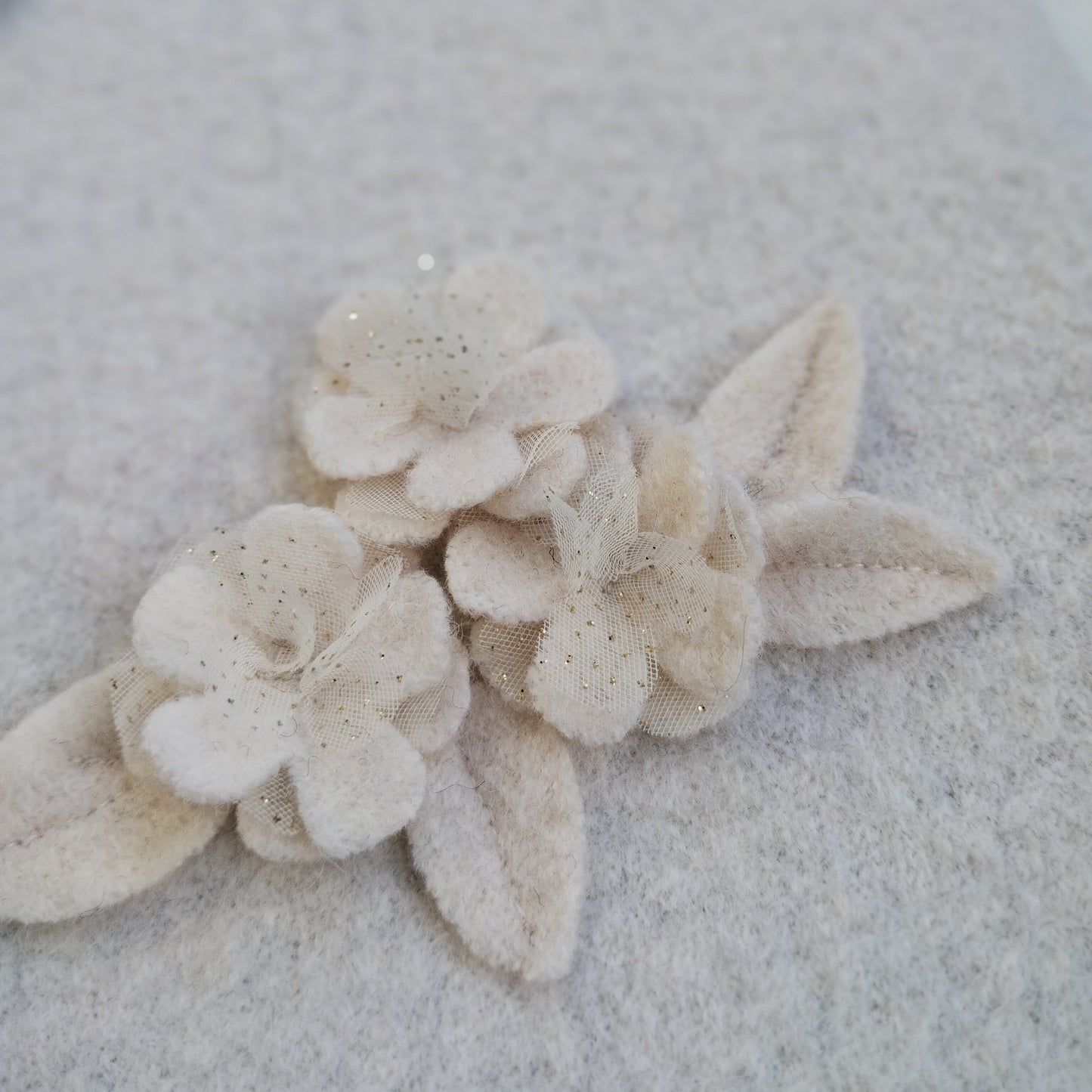 Wärmflasche creme - Blumen für DICH