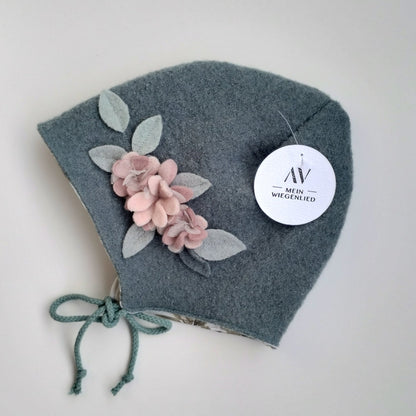 ,,little miss" Walkmütze mit Blumen