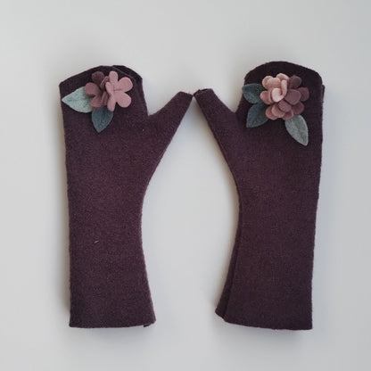 Walkstulpen - flower bouquet