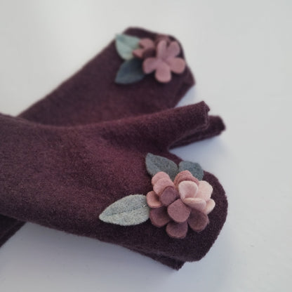 Walkstulpen - flower bouquet