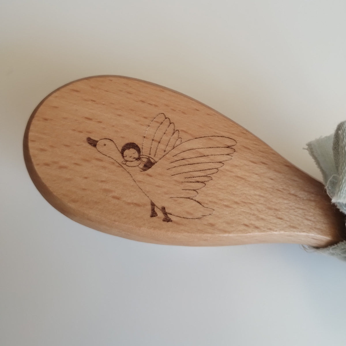 Babyhaarbürste-  kleine Gans