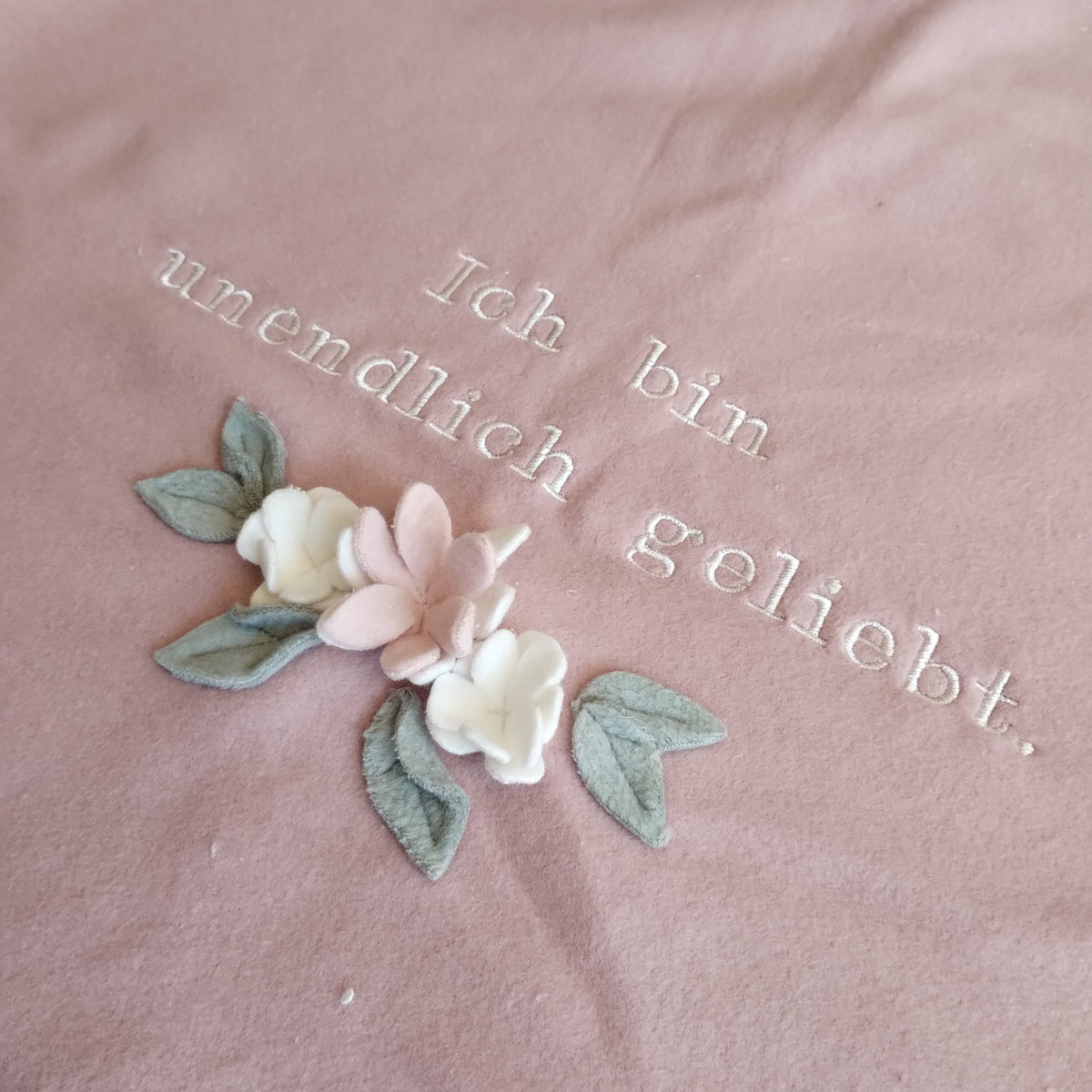 Babydecke - unendliche GELIEBT 100x75