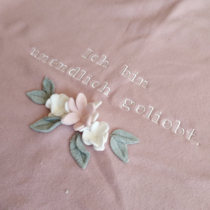 Babydecke - unendliche GELIEBT 100x75