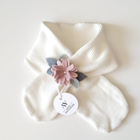 Strickschal little Miss mit Tüll 0-2 Jahre