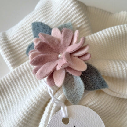Strickschal little Miss mit Tüll 0-2 Jahre